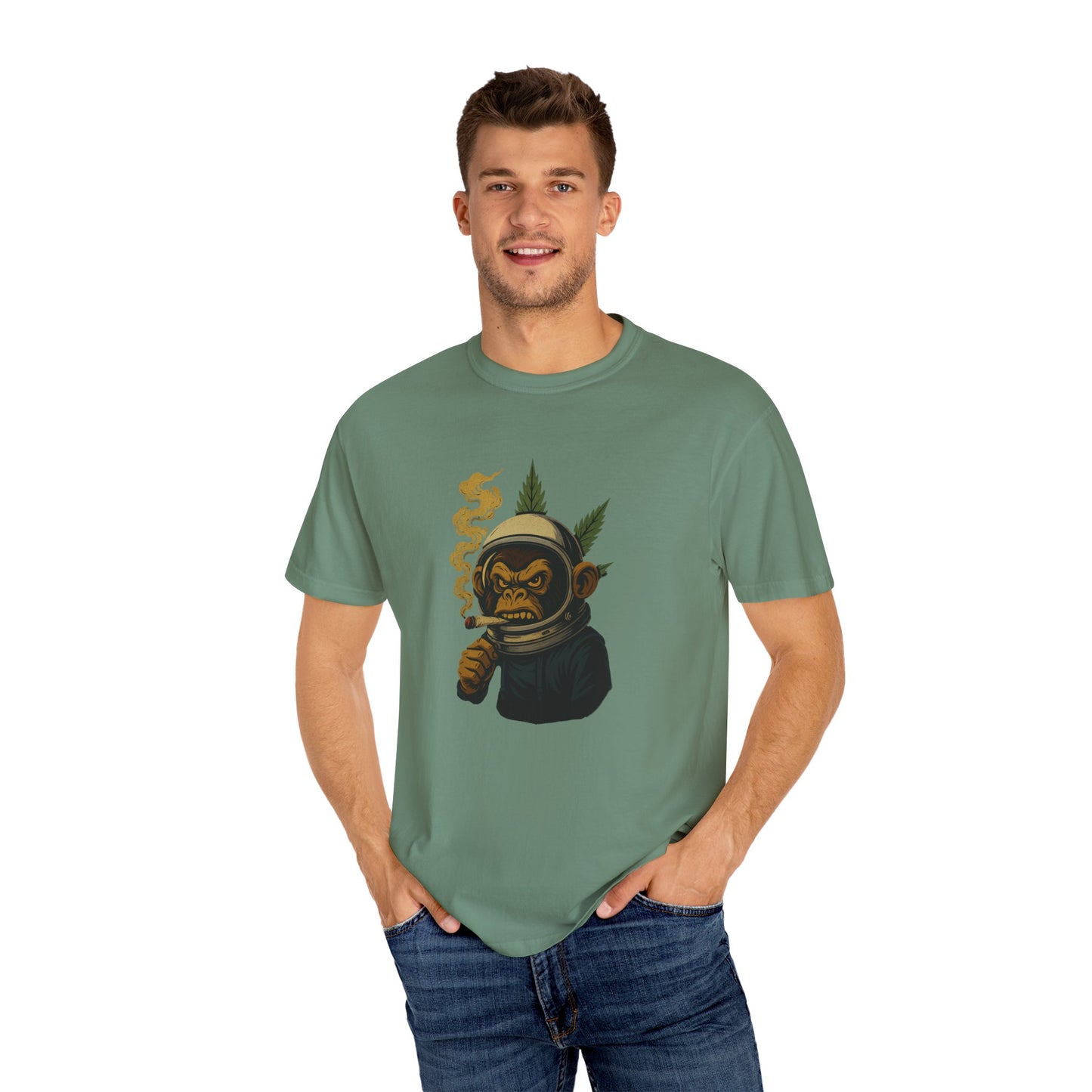 Mad Monkey Tee Heavy Attitude. Zero Apologies