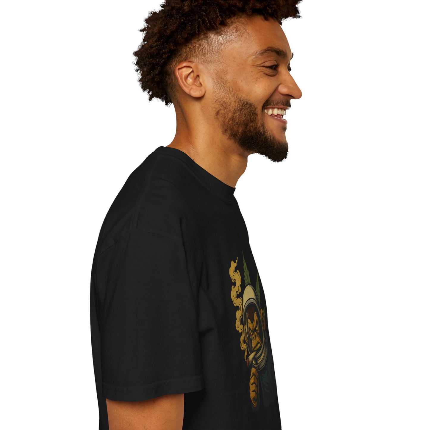 Mad Monkey Tee Heavy Attitude. Zero Apologies