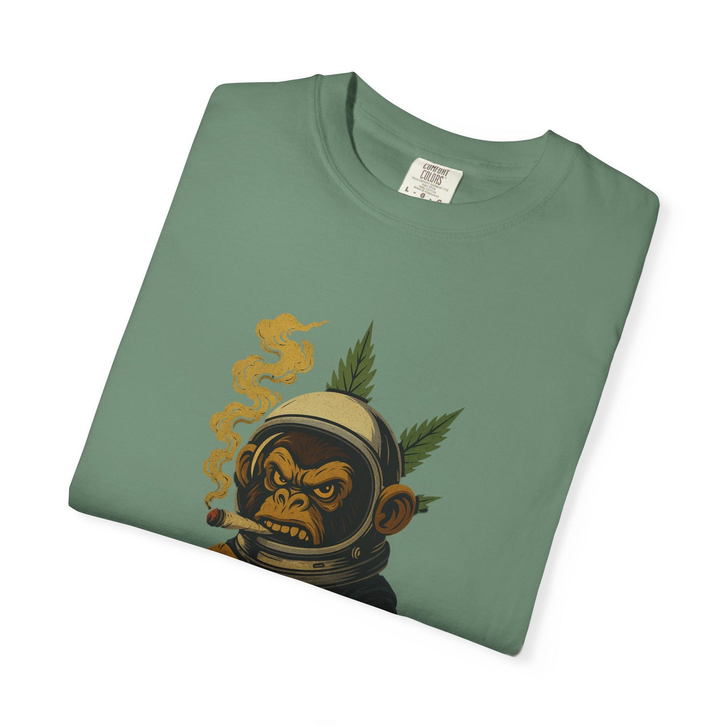 Mad Monkey Tee Heavy Attitude. Zero Apologies
